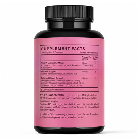 Women’s Vaginal Probiotic | 10B CFU + GOS | VHClab