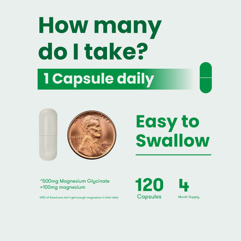 How many do I take? 1 Capsule daily Easy to Swalllow