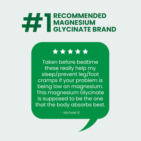 Taken before bedtime these really help my sleep/ prevent leg/foot cramps if your problem is being g low on magnesium. This magnesium Glycinate is supposed to be the one that the body absorbs best. Michael B